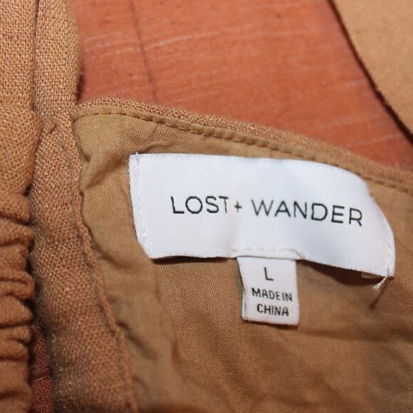 Lost + Wander Out East Maxi Dress in Macaroon Women Size Large - Picture 14 of 14